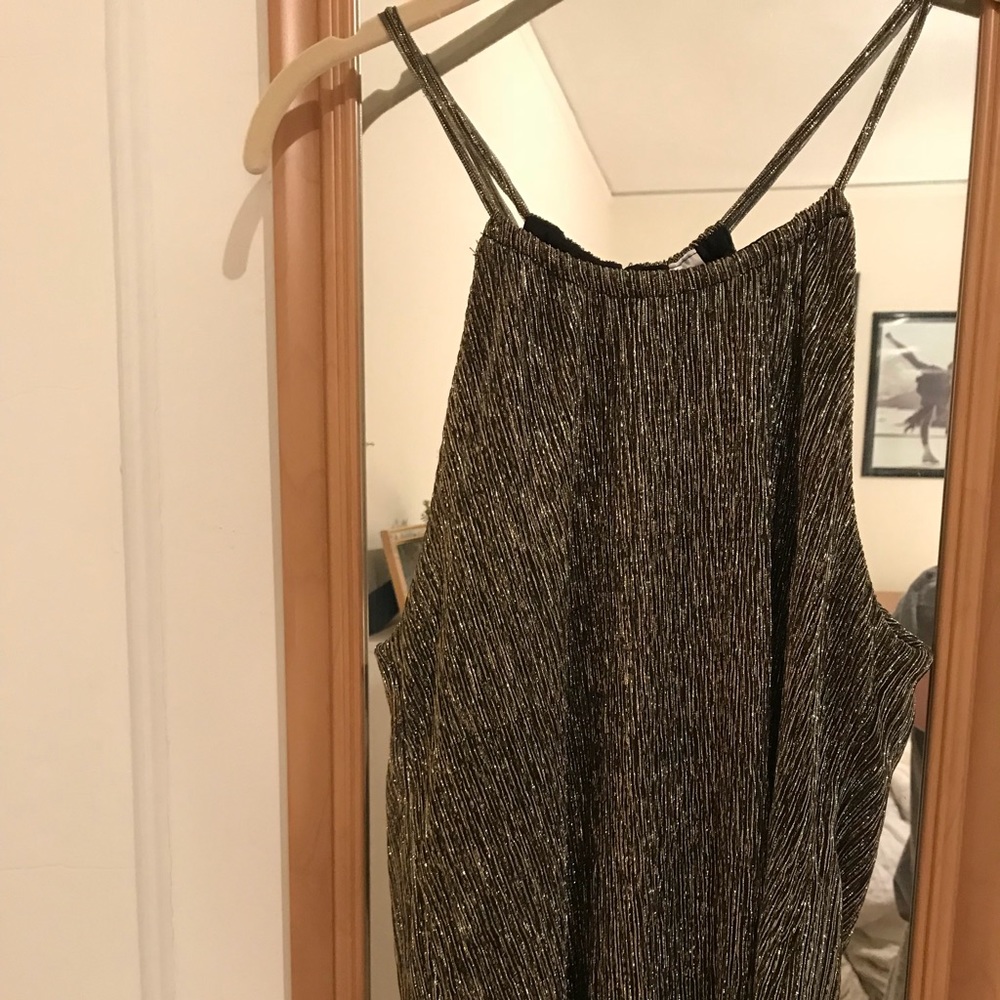 Sparkly glitter top